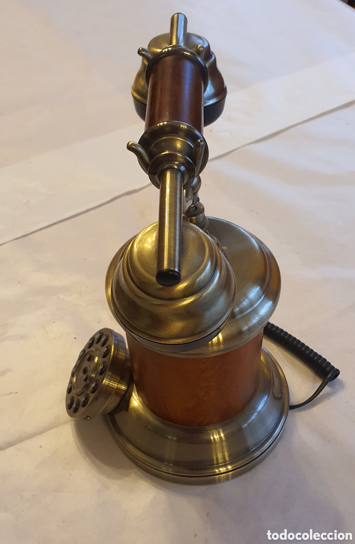 Tel&eacute;fonos: Tel&eacute;fono moderno imitaci&oacute;n Vintage - Foto 2