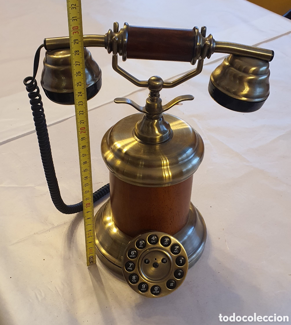Tel&eacute;fonos: Tel&eacute;fono moderno imitaci&oacute;n Vintage - Foto 4