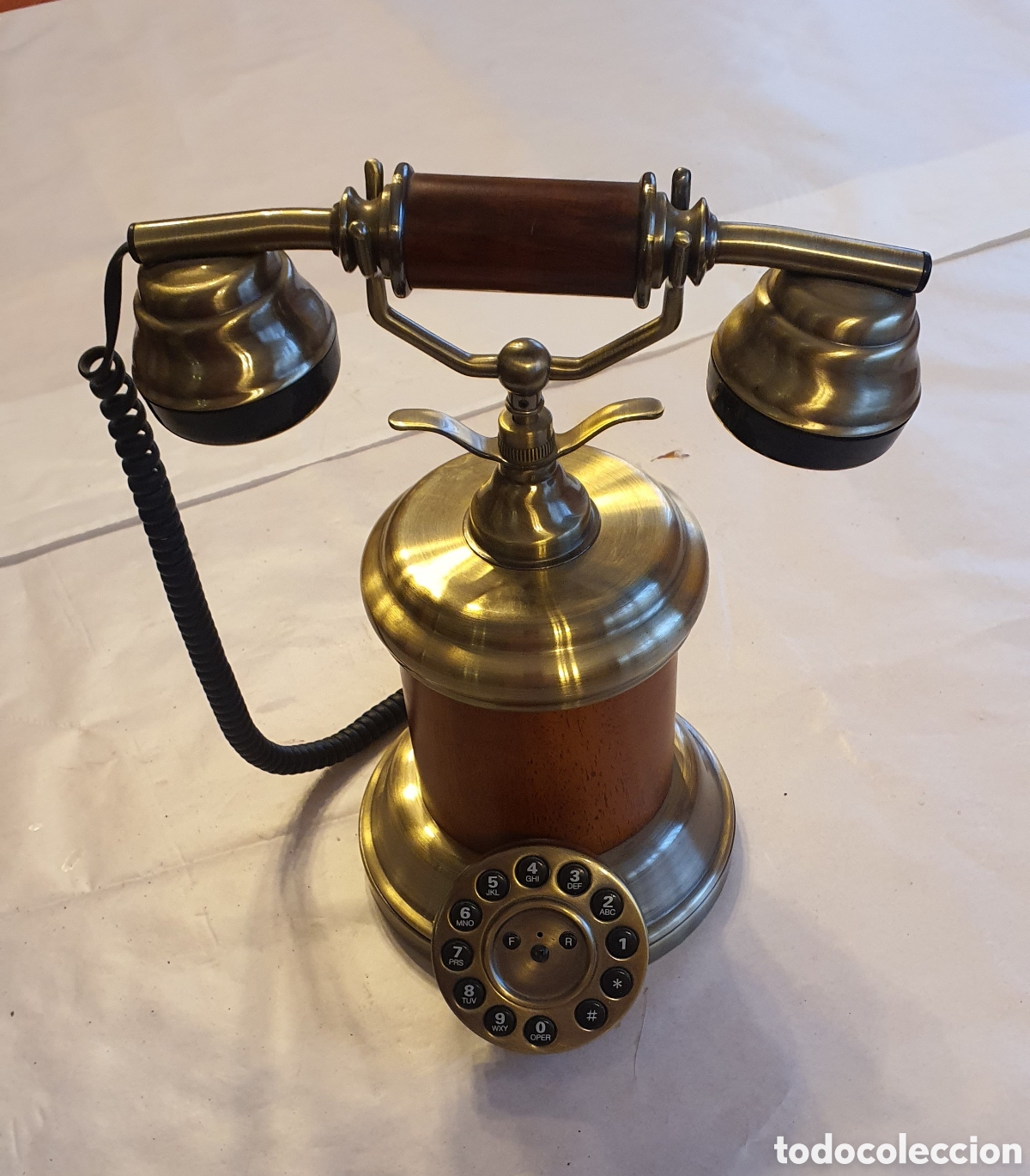 Tel&eacute;fonos: Tel&eacute;fono moderno imitaci&oacute;n Vintage - Foto 1