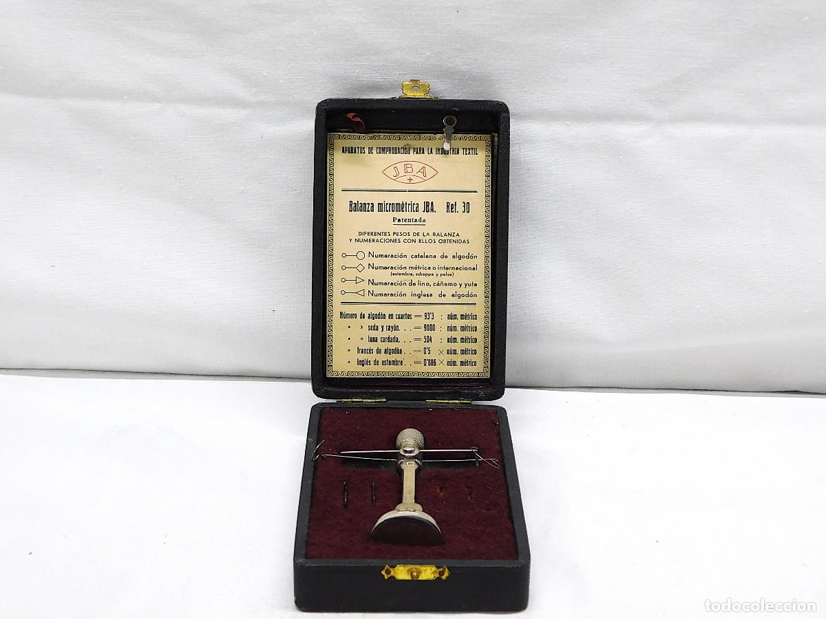Antig&uuml;edades: BALANZA MICROMETRICA JBA - Foto 1
