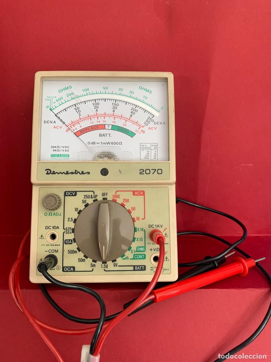 Antig&uuml;edades: DEMESTRES 2070 MULTIMETER VINTAGE - Foto 1