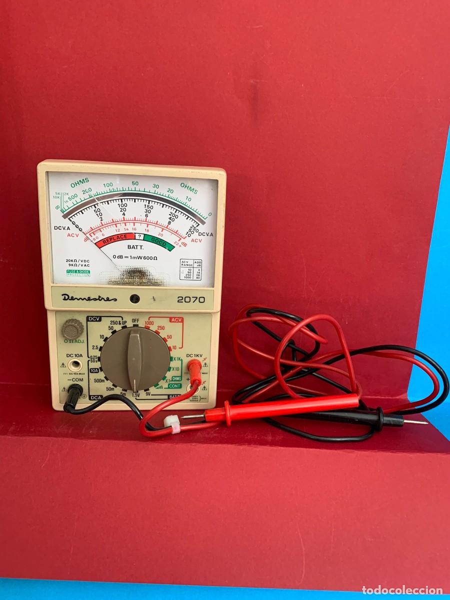 Antig&uuml;edades: DEMESTRES 2070 MULTIMETER VINTAGE - Foto 2