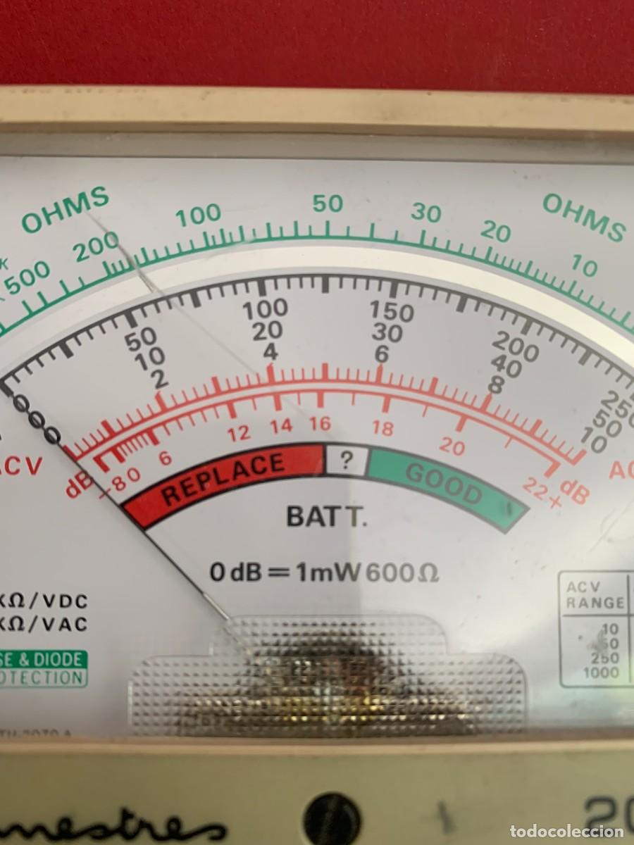 Antig&uuml;edades: DEMESTRES 2070 MULTIMETER VINTAGE - Foto 6