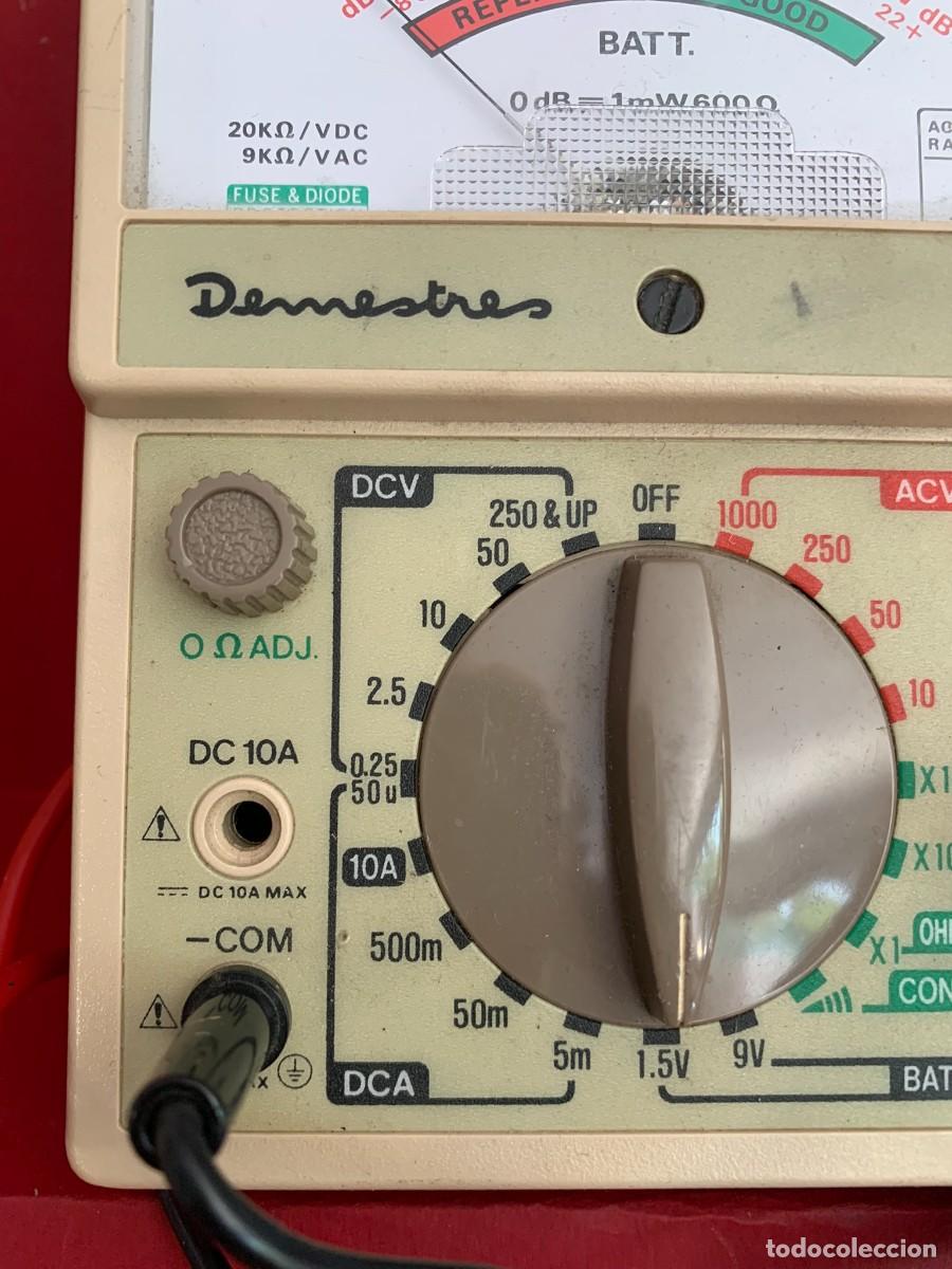 Antig&uuml;edades: DEMESTRES 2070 MULTIMETER VINTAGE - Foto 7