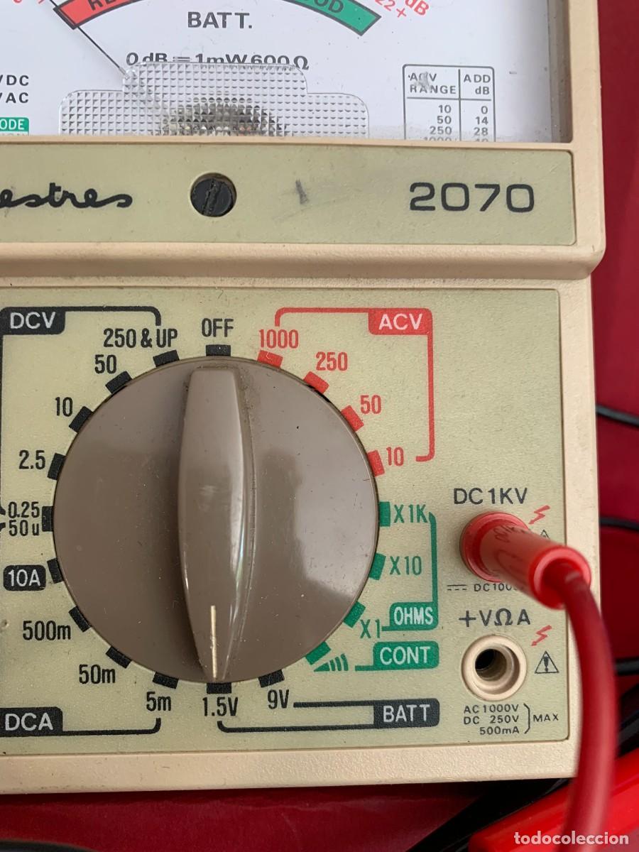 Antig&uuml;edades: DEMESTRES 2070 MULTIMETER VINTAGE - Foto 8