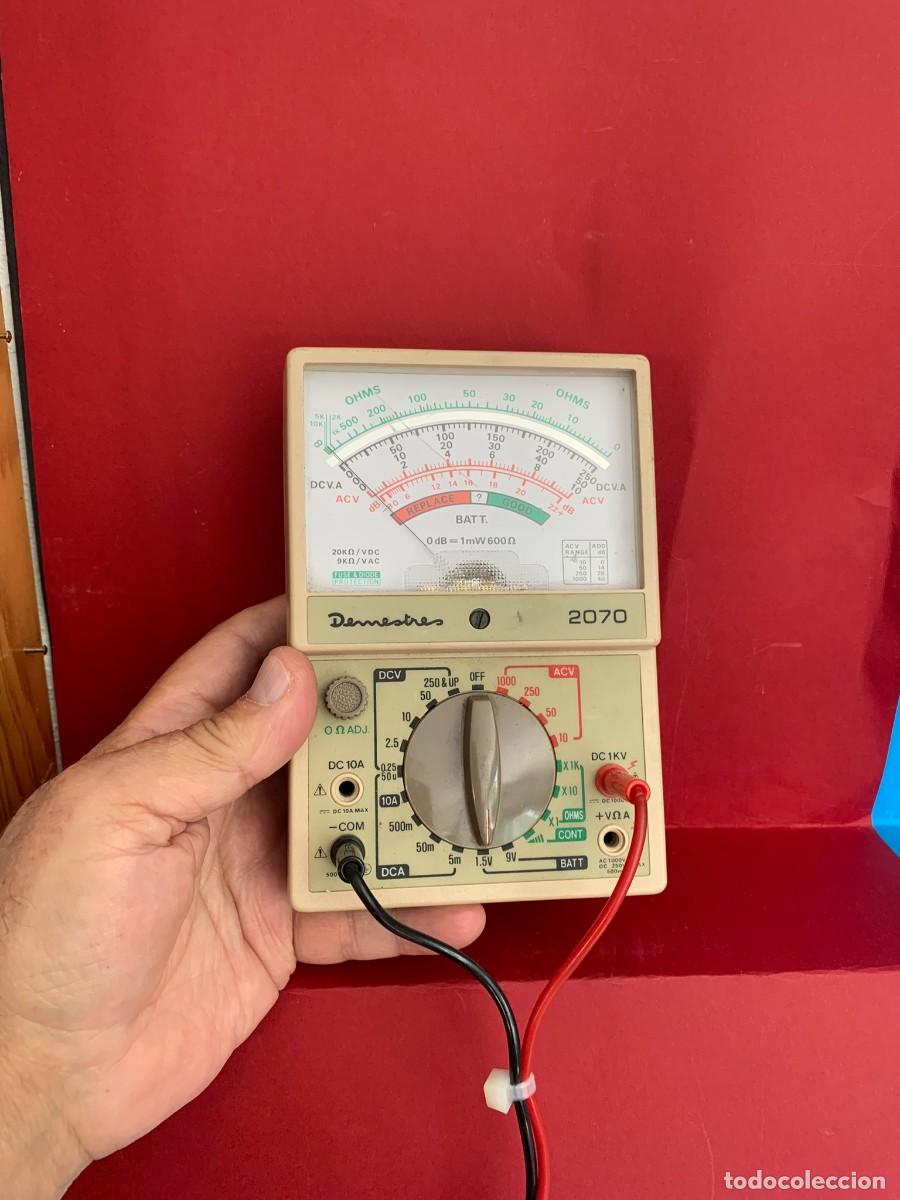 Antig&uuml;edades: DEMESTRES 2070 MULTIMETER VINTAGE - Foto 11