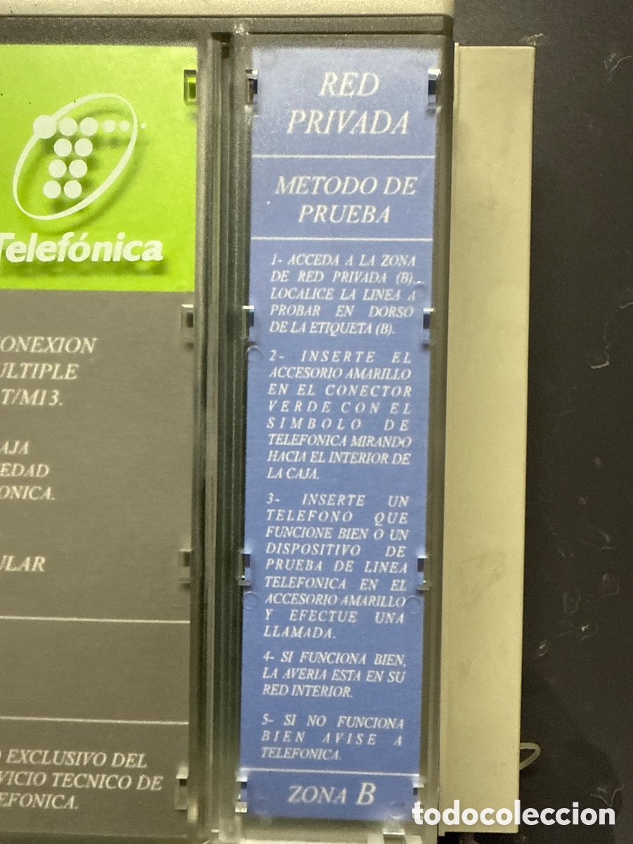 Tel&eacute;fonos: Punto de conexi&oacute;n de red m&uacute;ltiple PCR Red p&uacute;blica Telef&oacute;nica - Foto 5