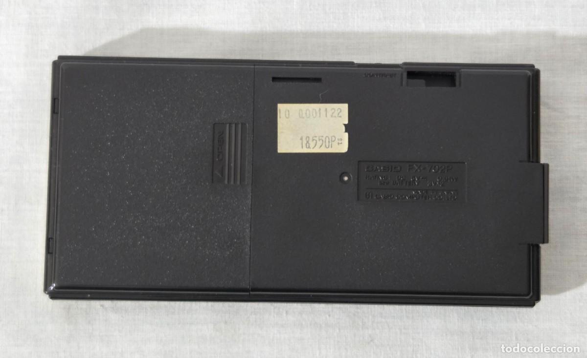Antig&uuml;edades: Calculadora cientifica programable Casio Fx-702P, Con funda original, Funcionando - Foto 8