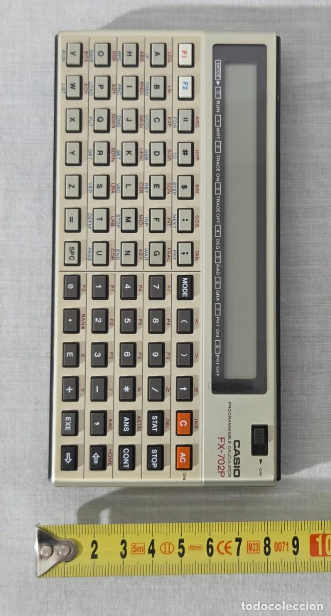 Antig&uuml;edades: Calculadora cientifica programable Casio Fx-702P, Con funda original, Funcionando - Foto 14