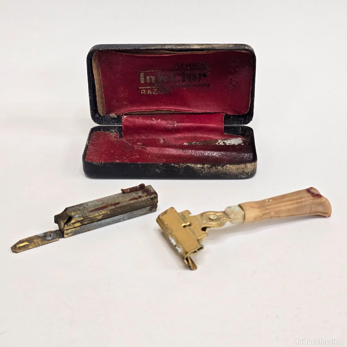 Antig&uuml;edades: ANTIGUA CUCHILLA PARA AFEITAR INJECTOR - Foto 1