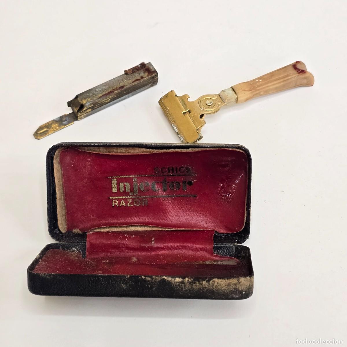 Antig&uuml;edades: ANTIGUA CUCHILLA PARA AFEITAR INJECTOR - Foto 3
