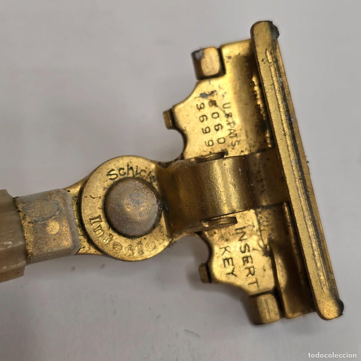 Antig&uuml;edades: ANTIGUA CUCHILLA PARA AFEITAR INJECTOR - Foto 9