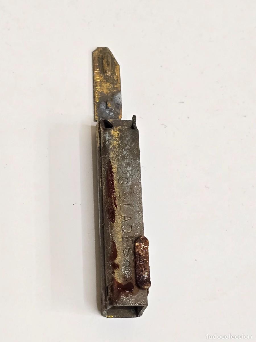Antig&uuml;edades: ANTIGUA CUCHILLA PARA AFEITAR INJECTOR - Foto 11