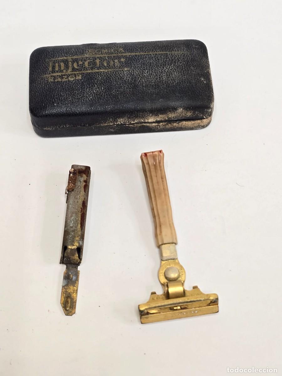 Antig&uuml;edades: ANTIGUA CUCHILLA PARA AFEITAR INJECTOR - Foto 17
