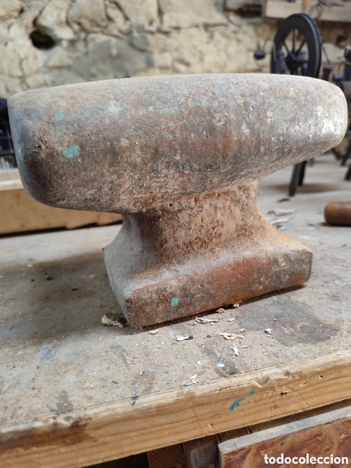 Antig&uuml;edades: Antiguo yunque con bonita forma - Foto 4