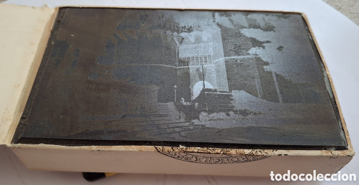 Antig&uuml;edades: Tamp&oacute;n o placa de imprenta - Foto 2