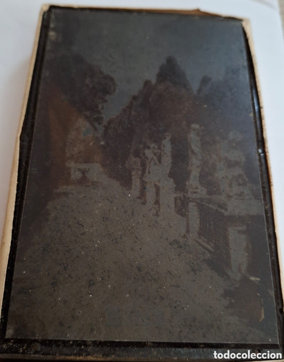 Antig&uuml;edades: Tamp&oacute;n o placa de imprenta - Foto 2