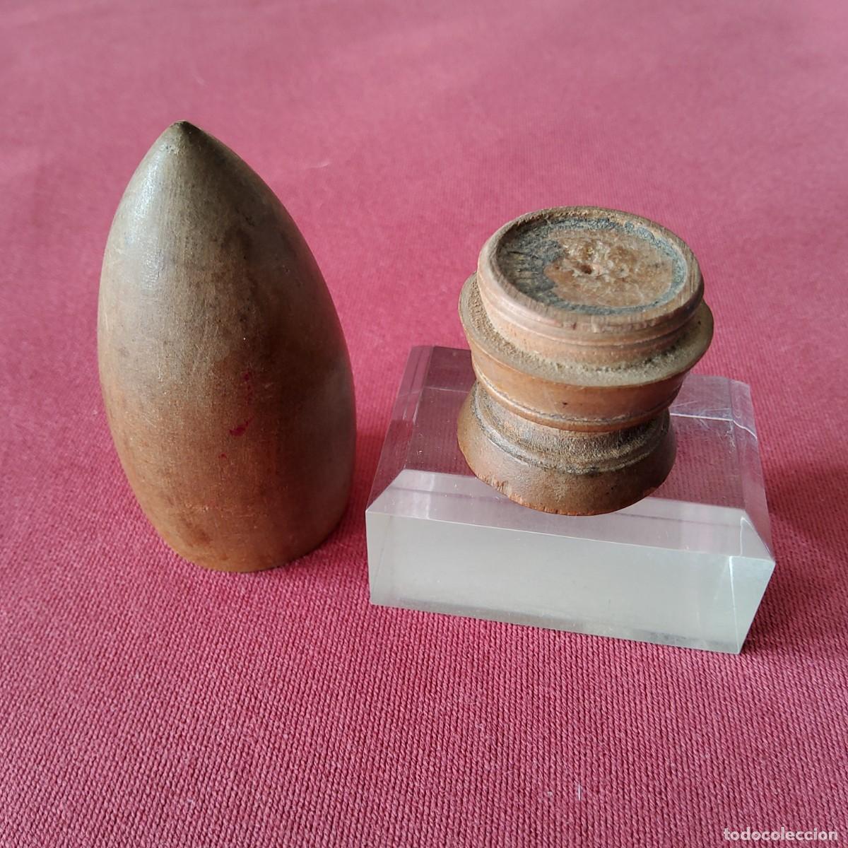 Antig&uuml;edades: ANTIGUO ALFILETERO DE MADERA CON FORMA DE BELLOTA - Foto 5