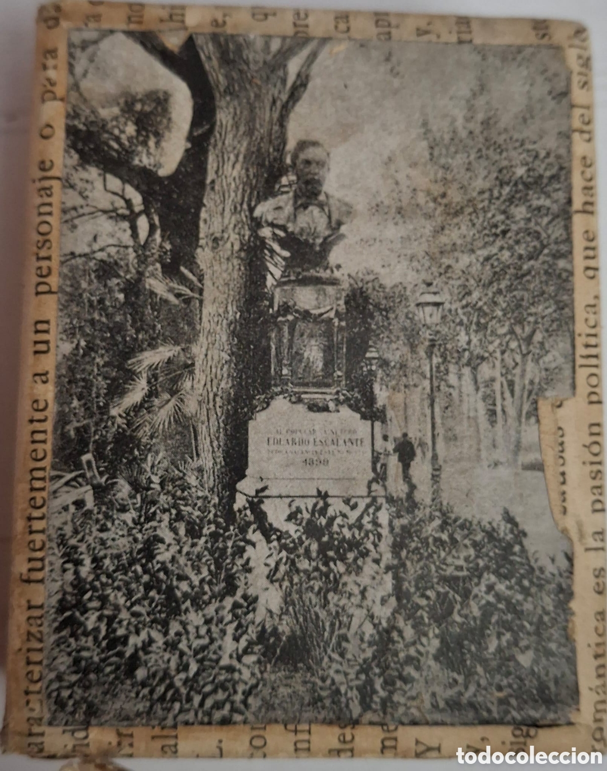 Antig&uuml;edades: Tamp&oacute;n o placa de imprenta. - Foto 1