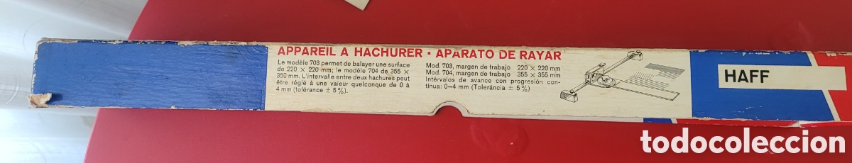 Antig&uuml;edades: APARATO DE RAYAR HAFF - Foto 5
