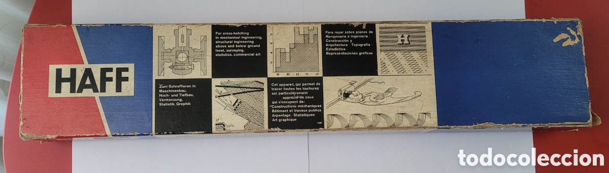 Antig&uuml;edades: APARATO DE RAYAR HAFF - Foto 7
