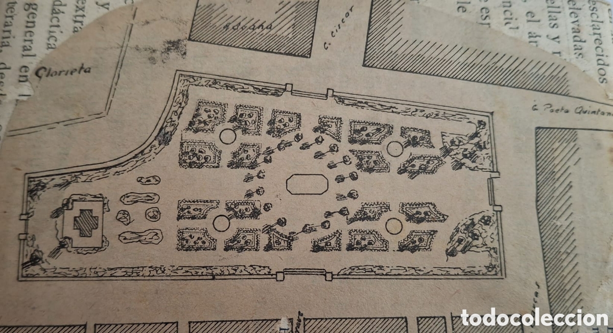 Antig&uuml;edades: Tamp&oacute;n o placa de imprenta. - Foto 1