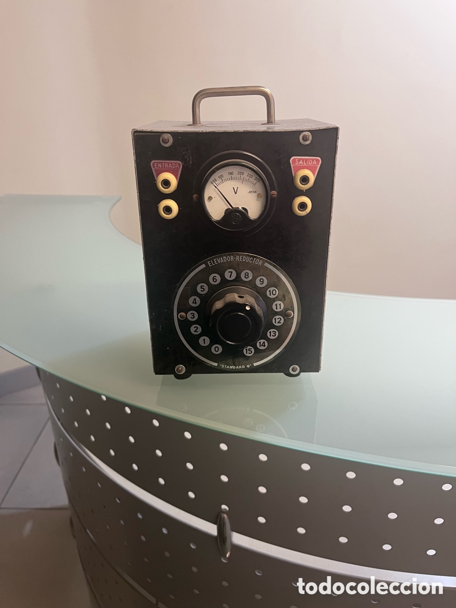Antig&uuml;edades: Elevador&ndash;Reductor Standard G, modelo 101 (500 VA) - Foto 2