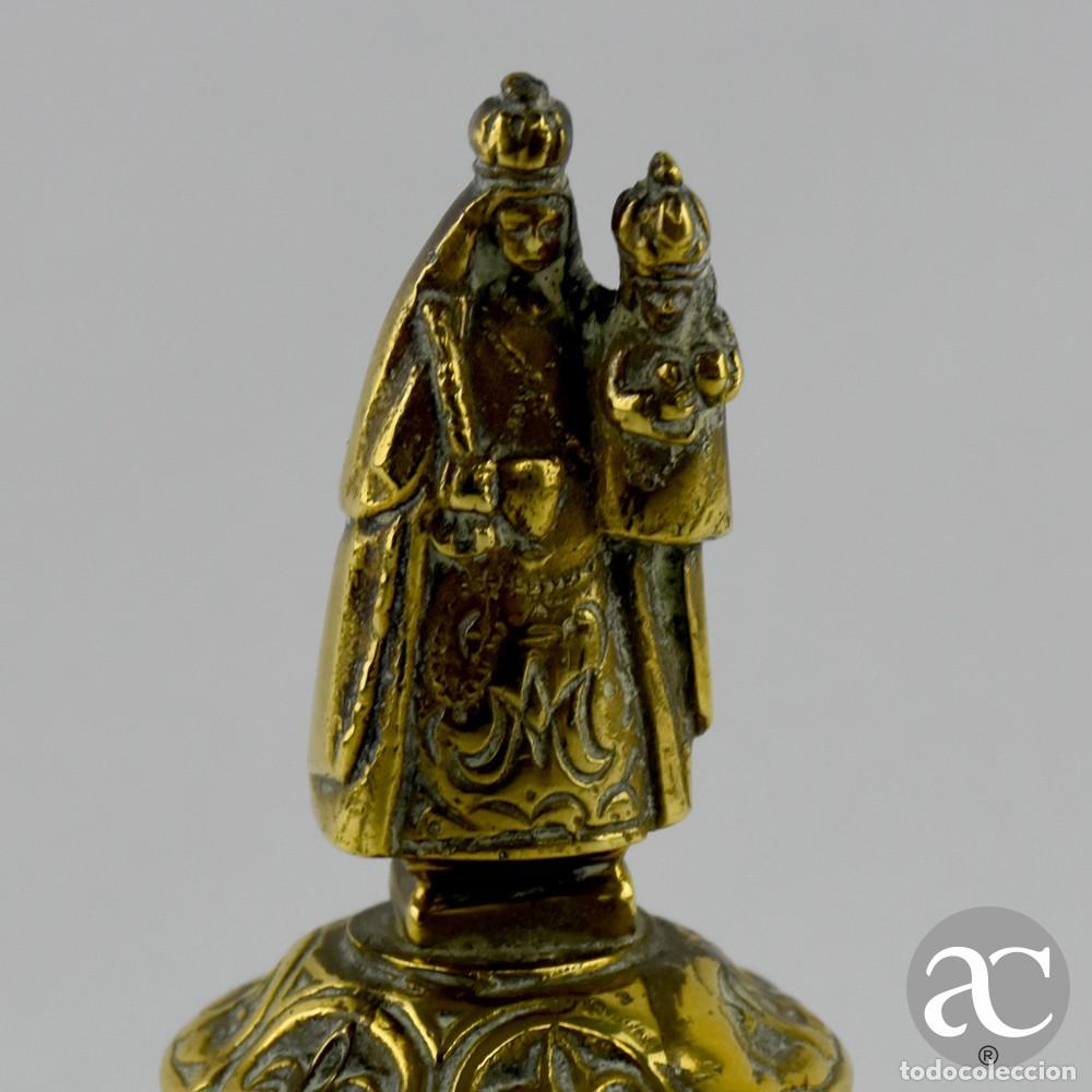 Antig&uuml;edades: Campainha em bronze, Nossa Senhora e Menino - Foto 6