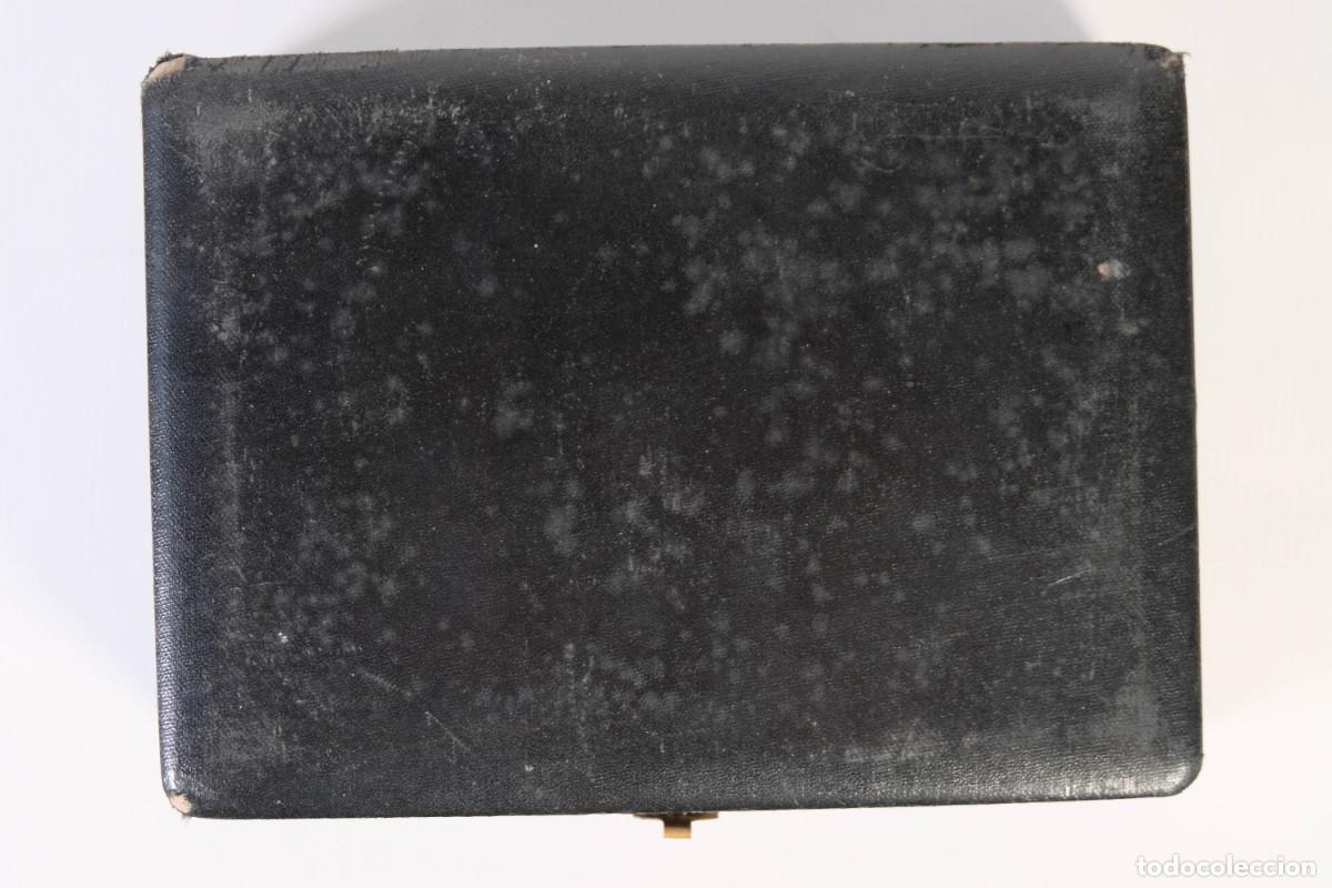 Antig&uuml;edades: Balanza de precisi&oacute;n JBA 50x10 cm - Con su estuche - Foto 10