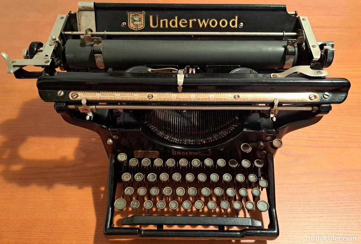 Antig&uuml;edades: M&aacute;quina escribir UNDERWOOD - Foto 3