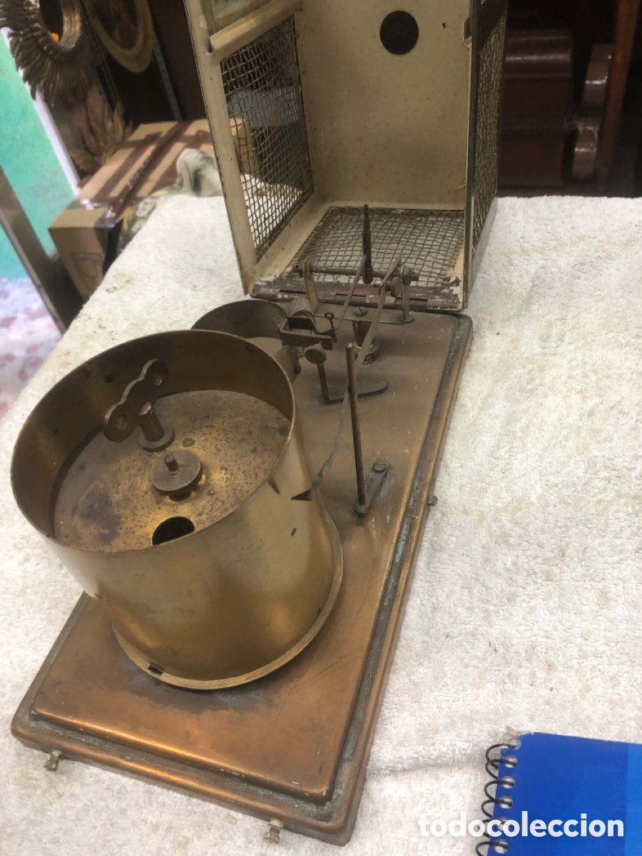 Antig&uuml;edades: Barografo antiguo a cuerda - Foto 9