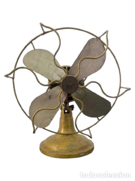 Antig&uuml;edades: Ventilador AEG de Hierro - Foto 1