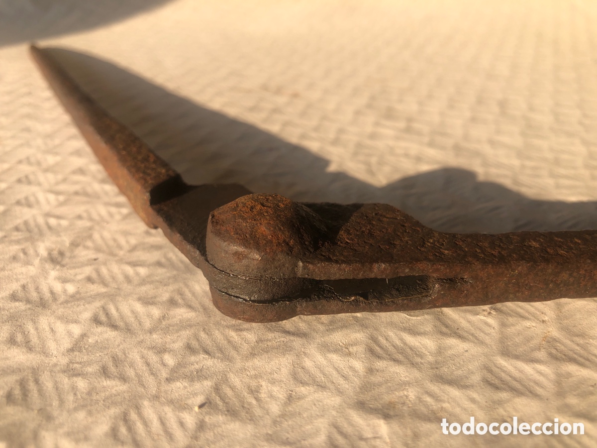 Antig&uuml;edades: Antiguos compases de carpintero forja - Foto 8