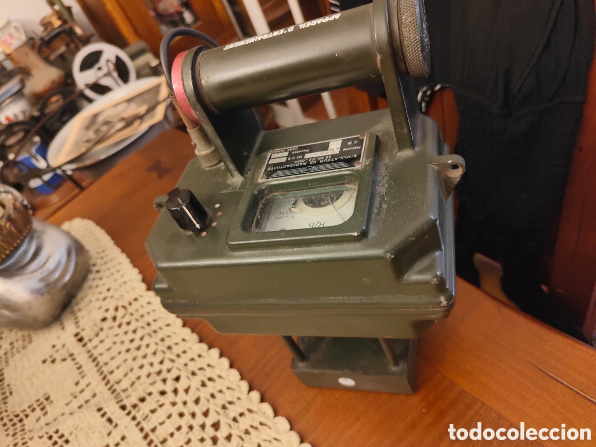 Antig&uuml;edades: SIMULADOR DE RADIOACTIVIDAD DEL EJERCITO FRANCES - Foto 1