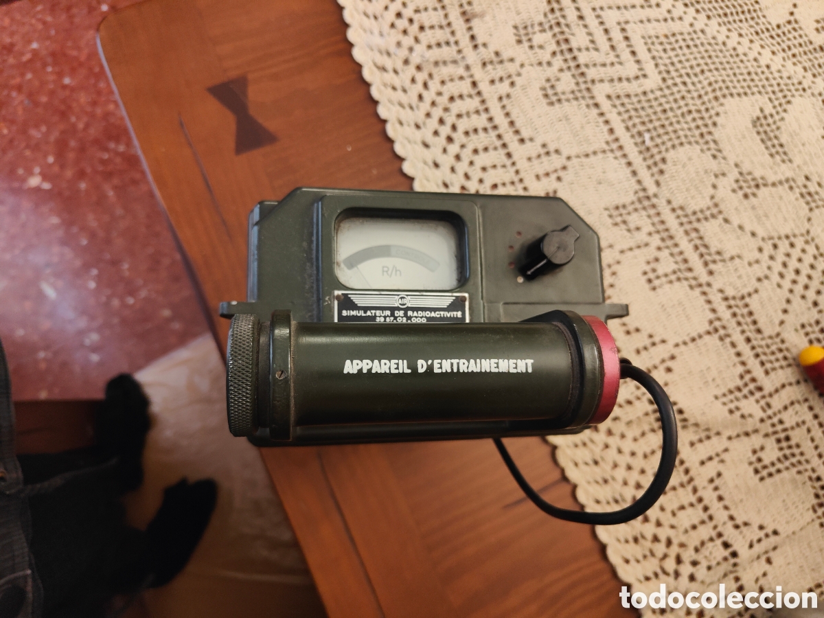 Antig&uuml;edades: SIMULADOR DE RADIOACTIVIDAD DEL EJERCITO FRANCES - Foto 11