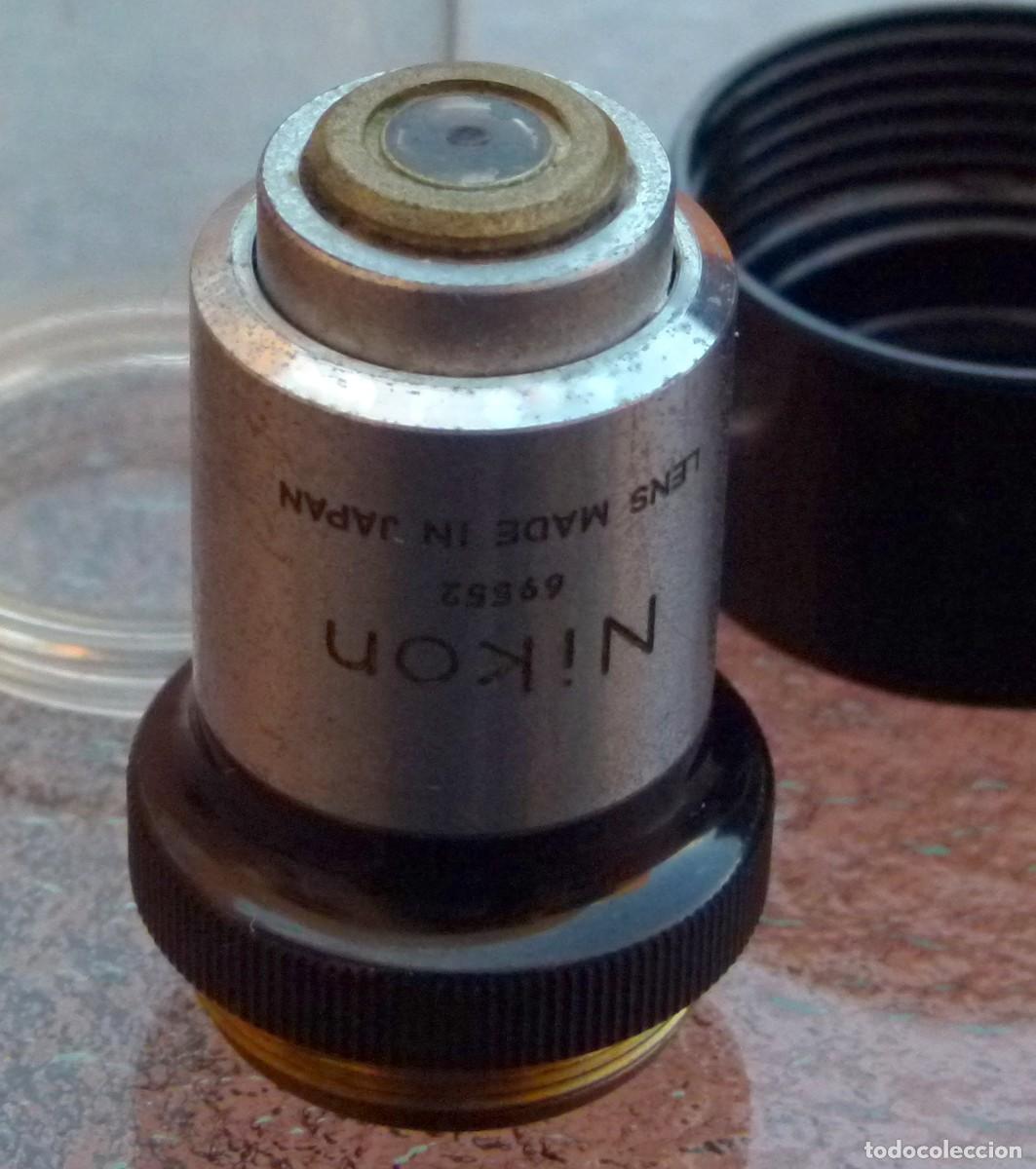 Antig&uuml;edades: microscope lens FI 40 plan 0,75 0,17 - Foto 1