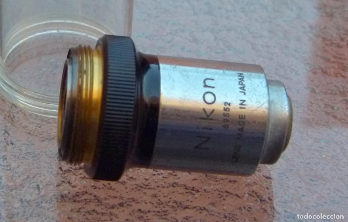 Antig&uuml;edades: microscope lens FI 40 plan 0,75 0,17 - Foto 2