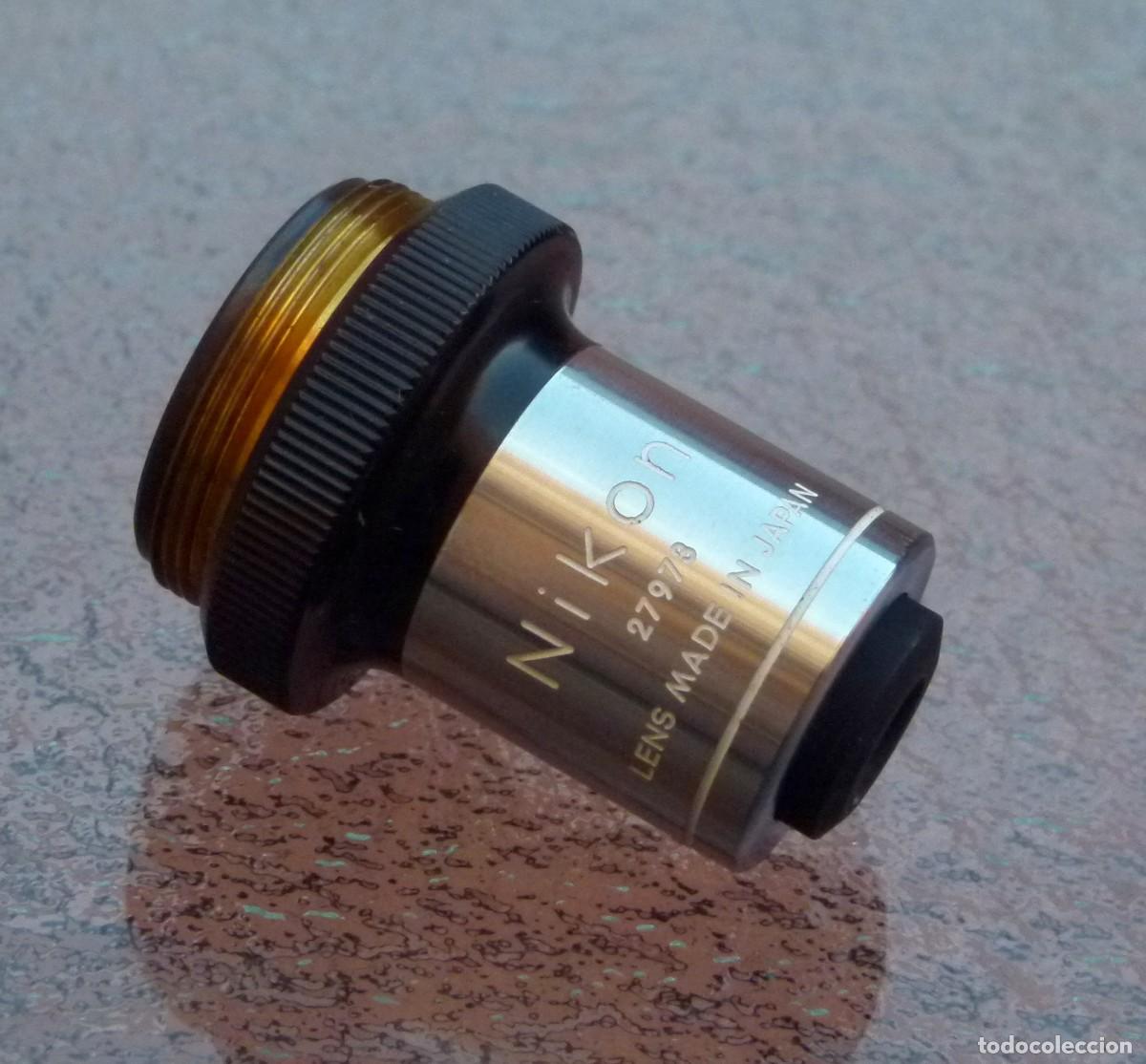 Antig&uuml;edades: Nikon microscope lens BM10 0,30 - Foto 1