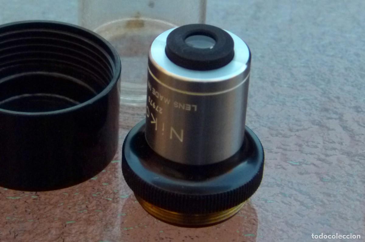 Antig&uuml;edades: Nikon microscope lens BM10 0,30 - Foto 3