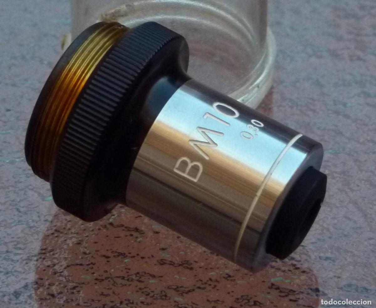 Antig&uuml;edades: Nikon microscope lens BM10 0,30 - Foto 5