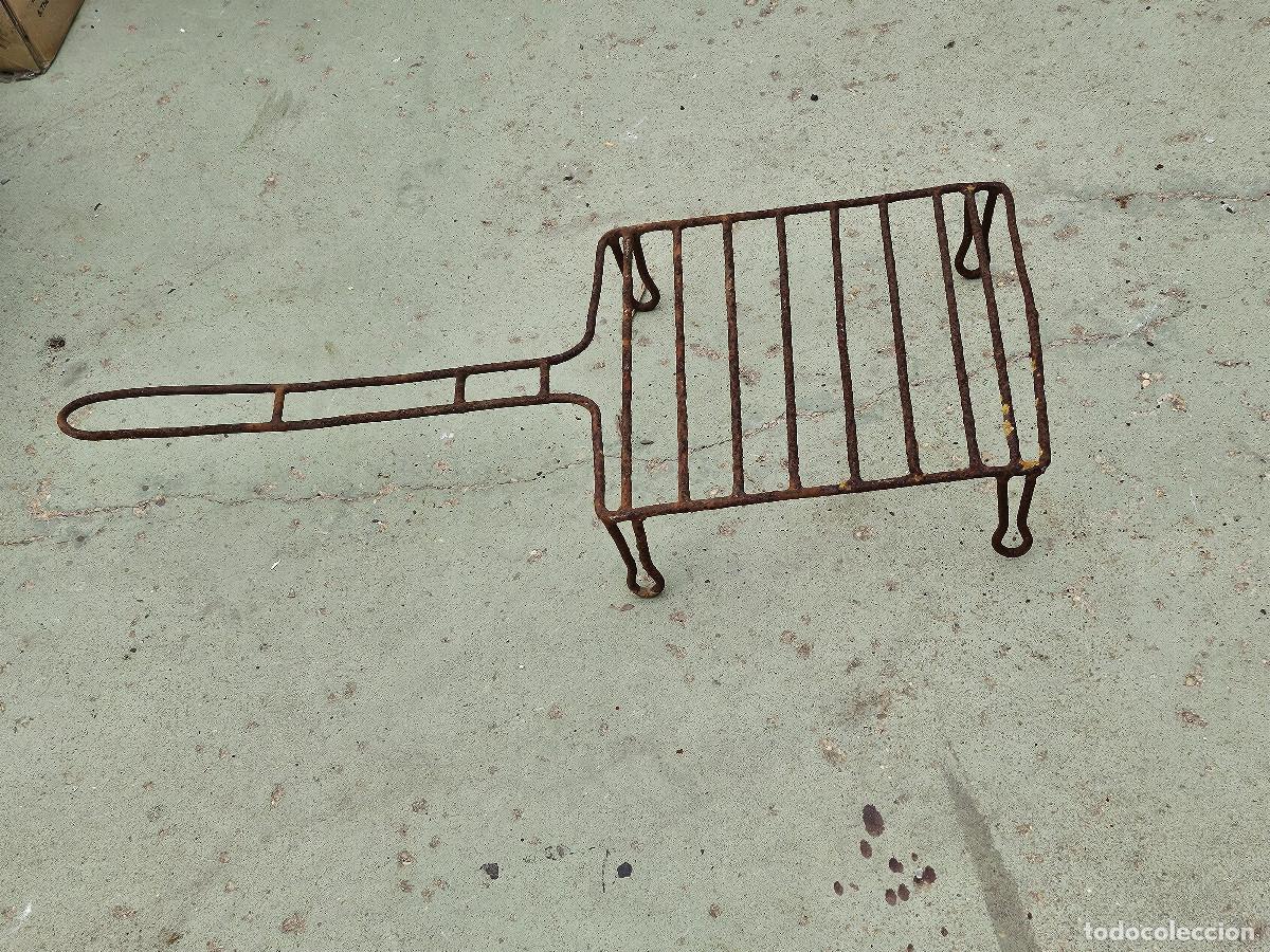 Antig&uuml;edades: parrilla de hierro barbacoa - Foto 1