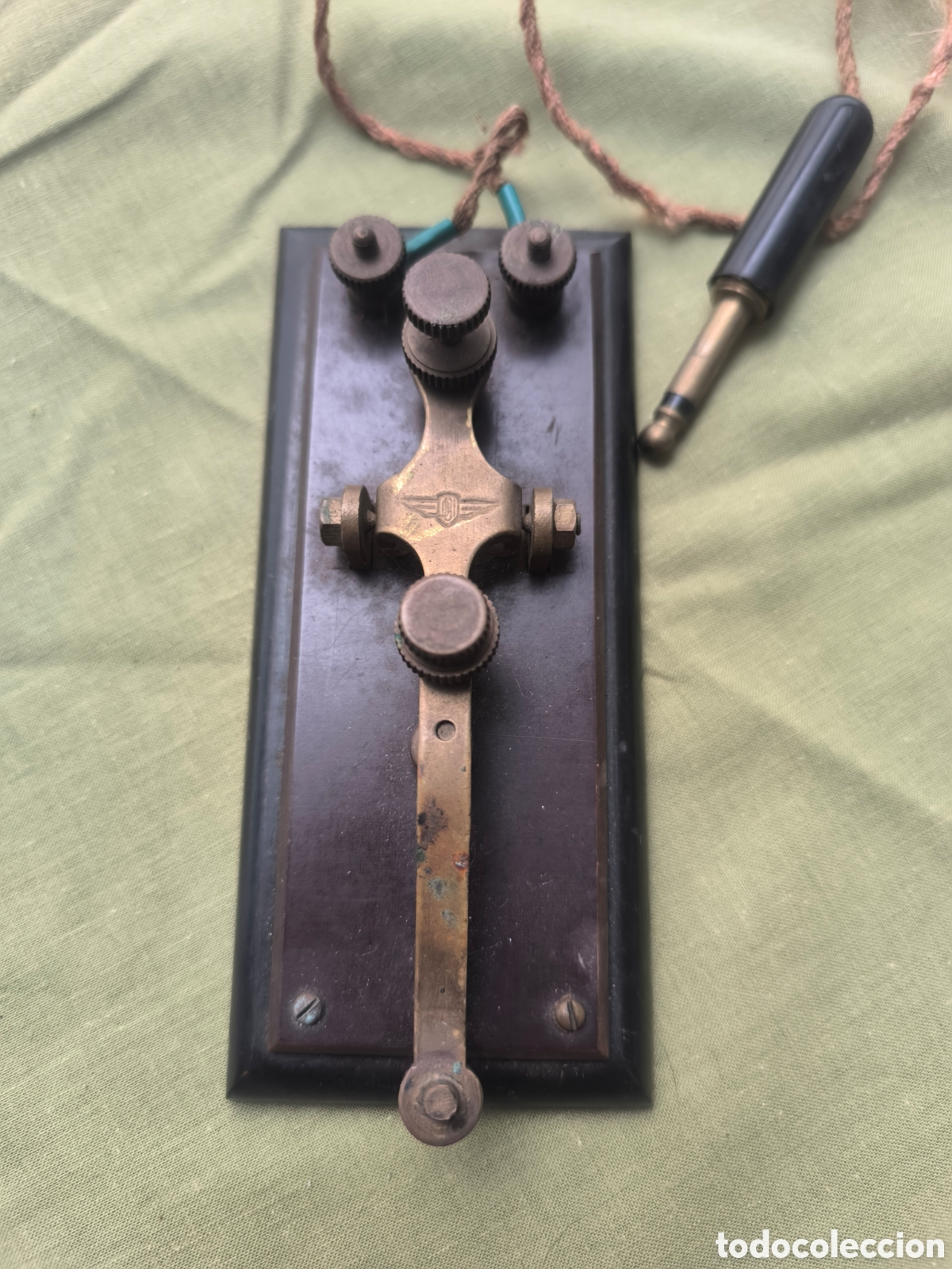 Tel&eacute;fonos: Antiguo telegrafo vintage - Foto 2