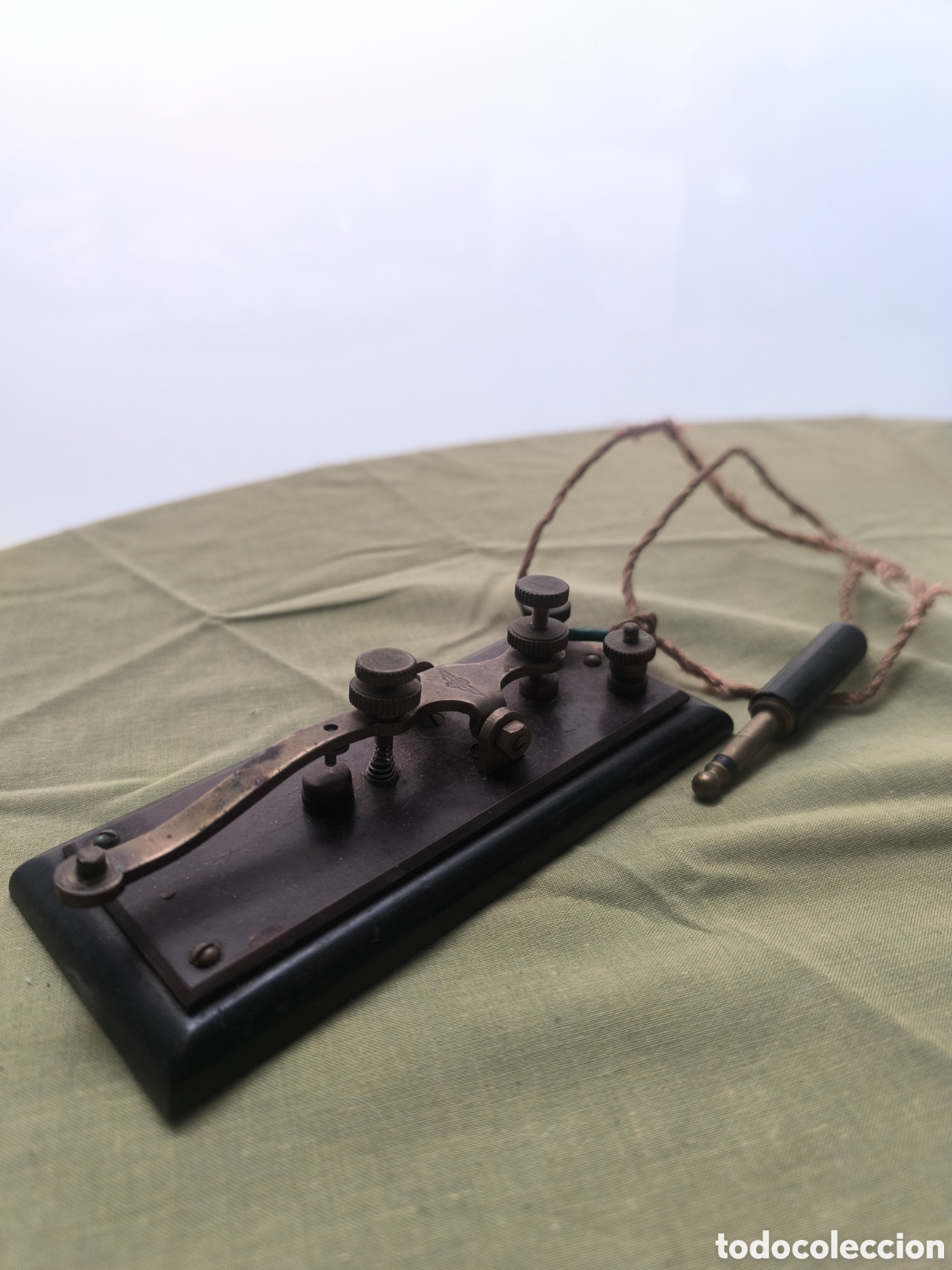 Tel&eacute;fonos: Antiguo telegrafo vintage - Foto 1