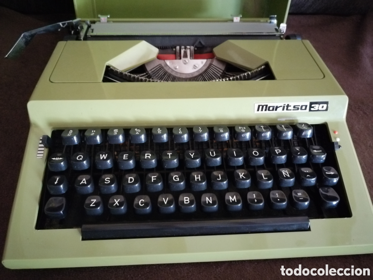 Antig&uuml;edades: M&aacute;quina de escribir Maritsa 30 - Foto 2