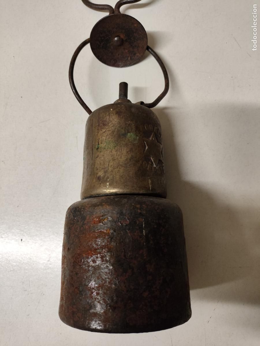 Antig&uuml;edades: ANTIGUO CARBURO DE MINA BREVETE - Foto 1