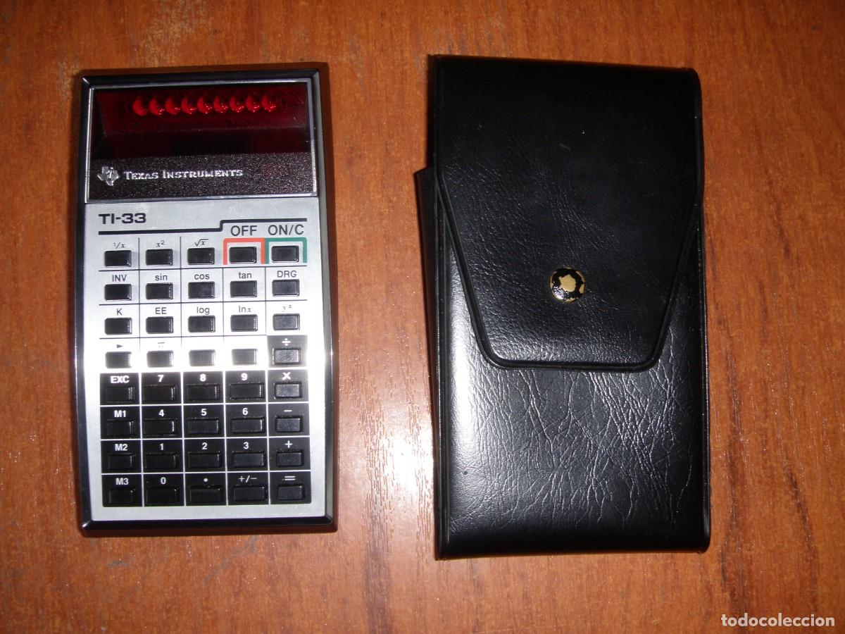 Antig&uuml;edades: CALCULADORA TEXAS INSTRUMENTS TI-33 TI33 FUNCIONANDO - Foto 1