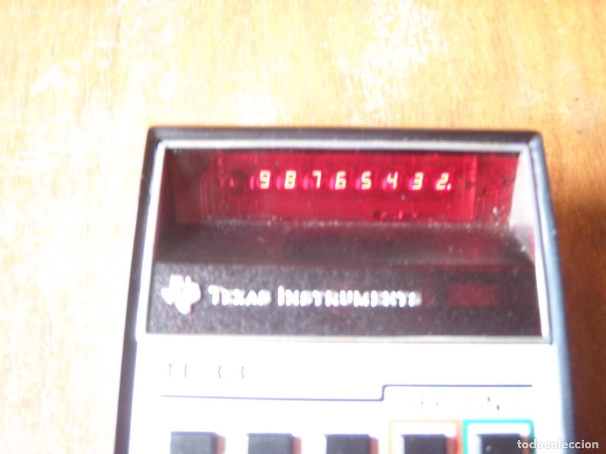 Antig&uuml;edades: CALCULADORA TEXAS INSTRUMENTS TI-33 TI33 FUNCIONANDO - Foto 4