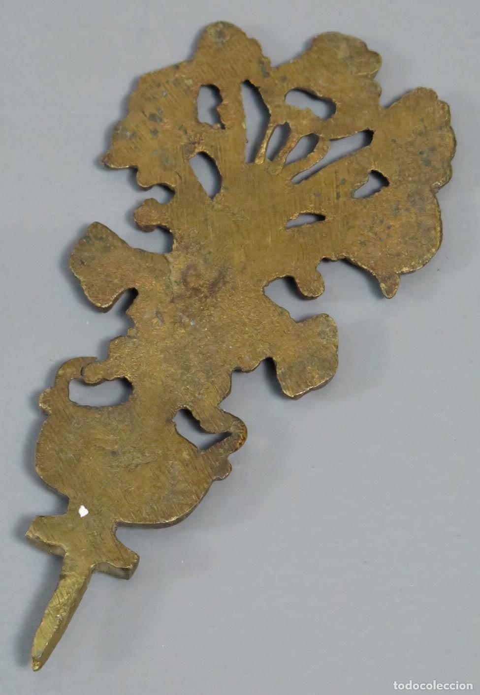 Antig&uuml;edades: REMATE. BRONCE DORADO. SIGLO XVIII - Foto 4