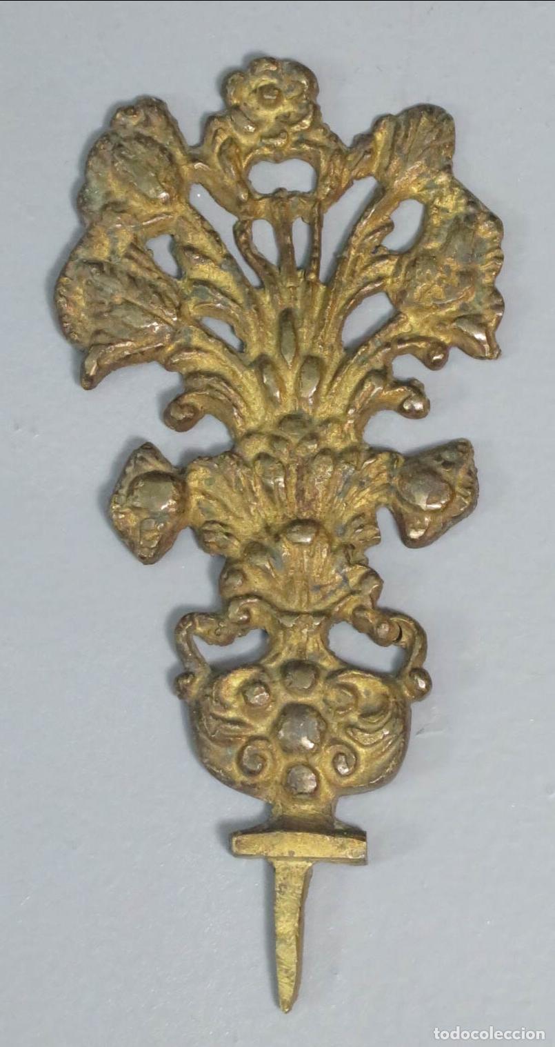 Antig&uuml;edades: REMATE. BRONCE DORADO. SIGLO XVIII - Foto 1