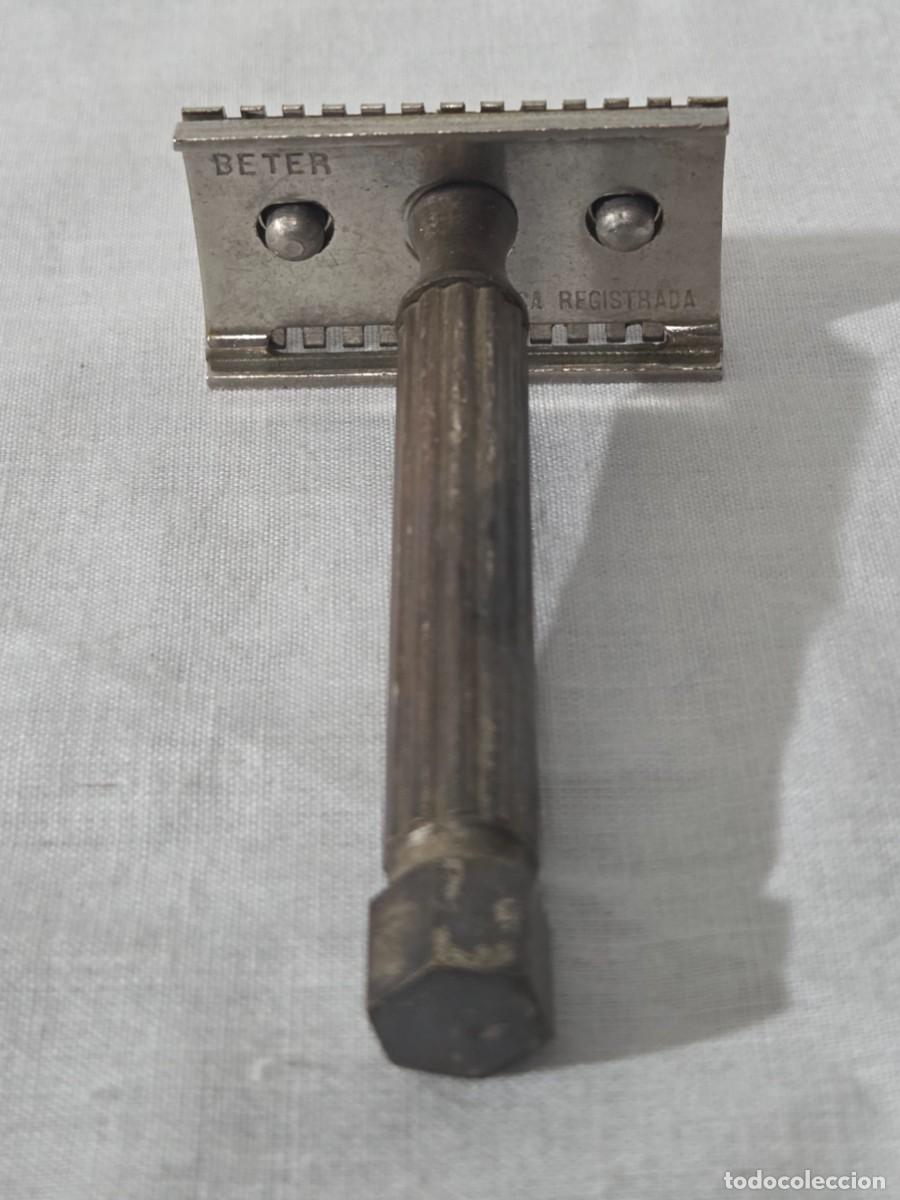Antig&uuml;edades: 2 maquinillas de afeitar metalicas - Foto 10